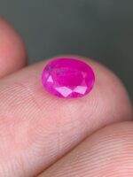 Afghan Faceted Ruby (1.21 ct) – Bold Size with Elegant Presence - Image 3