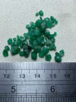 19.25 ct Swat Emerald Rough Lot – Authentic Green Crystals from Pakistan - Image 2
