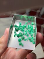 19.25 ct Swat Emerald Rough Lot – Authentic Green Crystals from Pakistan - Image 5