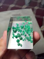 19.25 ct Swat Emerald Rough Lot – Authentic Green Crystals from Pakistan - Image 6