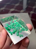 19.25 ct Swat Emerald Rough Lot – Authentic Green Crystals from Pakistan - Image 10