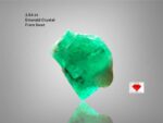 A Rarity in Green: 2.54ct Swat Emerald Crystal with Exceptional Form