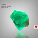 A Rarity in Green: 2.54ct Swat Emerald Crystal with Exceptional Form