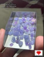 A Distinctive Afghan Hackmanite Collection — 34.59 ct