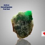 20.95ct Emerald Specimens from Swat: Natural Elegance in Every Crystal