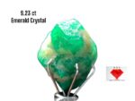 9.23ct Swat Emerald Crystal – Natural Green Gemstone, Pakistan