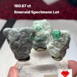 160.67ct Swat Emerald Specimen (33x25x12mm): A Striking Natural Crystal from Pakistan’s Emerald Valley