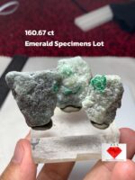 160.67ct Swat Emerald Specimen (33x25x12mm): A Striking Natural Crystal from Pakistan’s Emerald Valley
