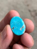 Majestic 26.85 ct Afghan Turquoise Cabochon – 22.50 × 16.47 × 10.76 mm - Image 6
