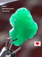 2.70 ct Swat Emerald Crystal – A Natural Gem from Pakistan