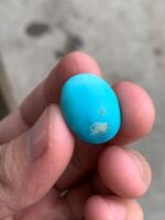 15.67ct Afghan Turquoise Cabochon: A Compact Gem with Exceptional Presence - Image 10
