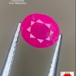 Natural 0.71 Carat Faceted Afghan Ruby – Gemstone Profile