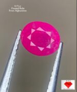 Natural 0.71 Carat Faceted Afghan Ruby – Gemstone Profile