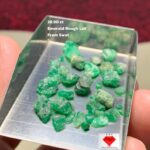 Natural Emerald Crystals: 28.90ct Lot from the Heart of Swat