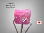 Natural African Ruby Crystal (2.860ct) – Small but Striking