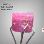 Natural African Ruby Crystal (2.860ct) – Small but Striking