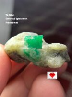 74.30 Carat Emerald Specimen from Swat Valley, Pakistan