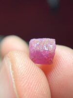 Natural African Ruby Crystal (2.860ct) – Small but Striking - Image 2