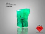 Hidden Depths: 3.35 Carat Swat Emerald Crystal