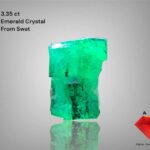 Hidden Depths: 3.35 Carat Swat Emerald Crystal
