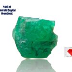 4.07ct Swat Emerald Crystal: Natural Precision in a Compact Form
