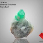 29.90 ct Natural Emerald Specimen – Swat Region
