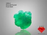 2.56 Ct Swat Emerald Crystal – Compact Symmetry with Natural Balance