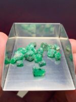 Raw Beauty from Swat: 18.25 ct Emerald Rough Gemstone (7.62 × 5.77 × 5.14 mm) - Image 3