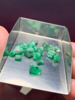 Raw Beauty from Swat: 18.25 ct Emerald Rough Gemstone (7.62 × 5.77 × 5.14 mm) - Image 7