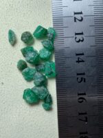 Raw Beauty from Swat: 18.25 ct Emerald Rough Gemstone (7.62 × 5.77 × 5.14 mm) - Image 10
