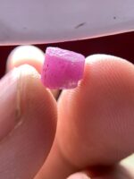 3.200 ct African Ruby Crystal (7.26 × 7.19 × 5.68 mm) – Raw Red Brilliance in Compact Form - Image 2