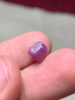 3.200 ct African Ruby Crystal (7.26 × 7.19 × 5.68 mm) – Raw Red Brilliance in Compact Form - Image 3