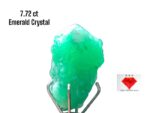 7.72ct Emerald Crystal from Swat – Natural 14×10×8mm Green Beryl Beauty