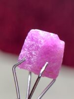 3.200 ct African Ruby Crystal (7.26 × 7.19 × 5.68 mm) – Raw Red Brilliance in Compact Form - Image 5