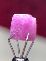 3.200 ct African Ruby Crystal (7.26 × 7.19 × 5.68 mm) – Raw Red Brilliance in Compact Form - Image 7