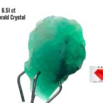 6.51ct Swat Emerald Crystal (14x9x7mm) – Untreated Natural Green Gem from Pakistan