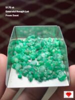 Unveiling a 51.75 ct Emerald Rough from Swat