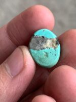 Elegant 22.30 ct Afghan Turquoise Cabochon – 19.10 × 15.20 × 11.17 mm - Image 7