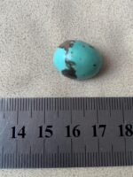 Elegant 22.30 ct Afghan Turquoise Cabochon – 19.10 × 15.20 × 11.17 mm - Image 8
