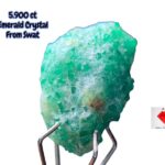 5.900ct Swat Emerald Crystal – Bold and Brilliant Natural Formation (13.83 x 9.64 x 8.13mm)