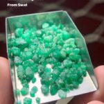 Compact Power: 57.90 ct Emerald Rough Lot from Swat Valley
