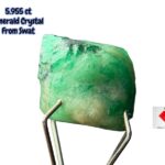 5.955ct Swat Emerald Crystal – Compact Power and Pure Color (9.64 x 8.09 x 7.63mm)