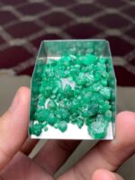 62.30 Carat Swat Emerald Rough Lot – Natural Uncut Gemstone (8.74 × 8.26 × 6.44 mm) - Image 4