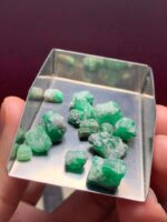 39.55ct Swat Emerald Rough Lot – Natural Beauty in Raw Form - Image 7