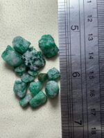 39.55ct Swat Emerald Rough Lot – Natural Beauty in Raw Form - Image 9