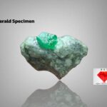 33.75ct Raw Emerald Specimen, Swat Pakistan Gemstone