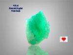 4.15ct Natural Emerald Crystal from Swat – Long Elegance and Pure Green Brilliance