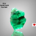 1.61ct Swat Emerald Crystal — A Vivid Green Gem from Pakistan’s Emerald Valley