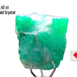 8.42 ct Swat Emerald Crystal: Pure Beauty from Pakistan's Gem Valley