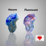 Most Rare 13 ct Hauyne specimen Combined with Pyrite from Badakhshan, Afghanistan